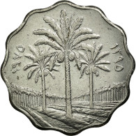 Monnaie, Iraq, 10 Fils, 1975, TTB, Stainless Steel, KM:126a - Iraq