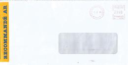 Mayotte 1999 Mamoudzou Kaweni Meter SECAP NL41546 EMA Advice Of Receipt AR Registered Domestic Cover - Briefe U. Dokumente