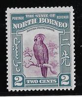 Bornéo Du Nord N°243 - Oiseaux - Neuf * Avec Charnière - TB - Bornéo Du Nord (...-1963)