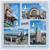 Finland - Postfris / MNH - Sheet Centraal Station Helsinki 2019 - Ongebruikt