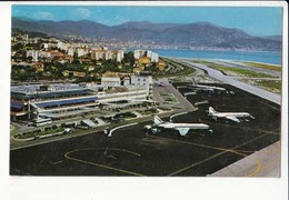 CPSM 06 - Vue Aèrienne De L'Aéroport " Nice Côte D'Azur "   :  Achat Immédiat - Transport (air) - Airport