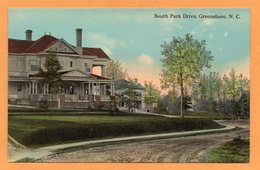 Greensboro NC 1910 Postcard - Greensboro