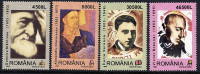 ROMANIA 2003 Cultural Personalities  MNH / **.  Michel 5737-40 - Ongebruikt