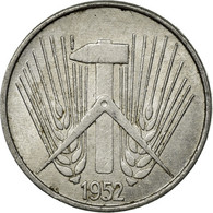 Monnaie, GERMAN-DEMOCRATIC REPUBLIC, 5 Pfennig, 1952, Berlin, TTB, Aluminium - 5 Pfennig