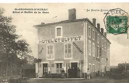 43 - ST GORGES-D'AURAC - Hotel Et Buffet De La Gare . - Other Municipalities