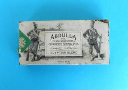 EGYPTIAN BLAND - ABDULLA CIGARETTES ... Beautifull Antique Tin Box * Larger Size * Cigarette Zigaretten Sigarette - Empty Tobacco Boxes