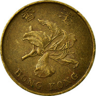Monnaie, Hong Kong, Elizabeth II, 10 Cents, 1997, TTB, Brass Plated Steel, KM:66 - Hongkong