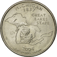 Monnaie, États-Unis, Quarter, 2004, U.S. Mint, Philadelphie, SUP, Copper-Nickel - 1999-2009: State Quarters