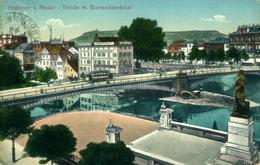 HEILBRONN Am Neckar  Brucke Mit Bismarckdenkmal - Heilbronn