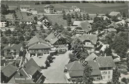 Neuenegg - Flugaufnahme - Foto-AK - Verlag Photoglob-Wehrli A.G. Zürich Gel. 1960 - Neuenegg