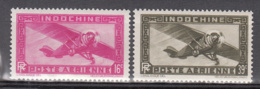 Indochine PA 17 + 18 ** - Airmail