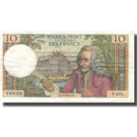 France, 10 Francs, 10 F 1963-1973 ''Voltaire'', 1973, 1973-06-07, TTB - 10 F 1963-1973 ''Voltaire''