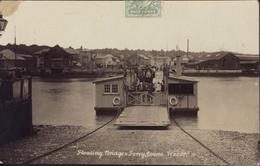 CPA CP Floating Brifdge And Ferry Cowes W5507 île De Wight Voyagée 1907 - Otros & Sin Clasificación