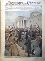 La Domenica Del Corriere 25 Marzo 1917 WW1 Asiago Gambrinus Carletti Bagdad Duma - Guerra 1914-18