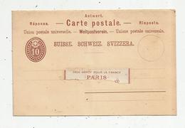 Entier Postal Neuf Sur Carte Postale , SUISSE  ,  Union Postale Universelle - Entiers Postaux