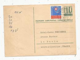 Entier Postal, SUISSE , SOLOTHURN ,1966 , 2 Scans - Stamped Stationery