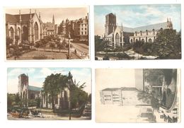 FOUR OLD POSTCARDS OF DUNDEE ANGUS SCOTLAND - Angus