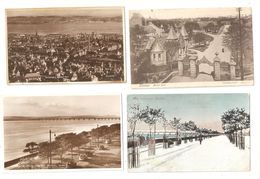 FOUR MORE OLD POSTCARDS OF DUNDEE ANGUS SCOTLAND - Angus