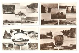 4 --- FOUR MORE OLD MULTIVIEW POSTCARDS OF JOHN O'GROATS CAITHNESS SCOTLAND - Caithness