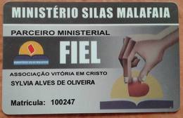 LSJP BRAZIL MINISTERIAL PARTNER CARDS - RIO DE JANEIRO - Tarjetas De Crédito (caducidad Min 10 Años)