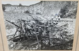 DUN SUR AURON (18) Ancienne Photographie Construction Du Chateau D'eau RARE - Dun-sur-Auron