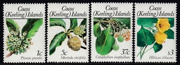 Cocos Islands 1988 - Definitive Stamps: Flora - Mi 198-201 ** MNH - Cocos (Keeling) Islands