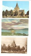 *********  THREE OLD POSTCARDS OF DORNOCH SUTHERLAND SCOTLAND - Sutherland