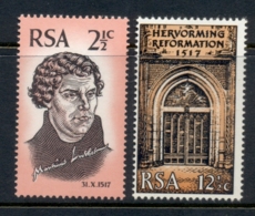 South Africa 1967 Reformation 450th Anniv. MLH - Ongebruikt