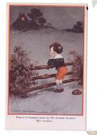 British Humor FRED SPURGIN Boy At Girl's Window At Night Ed J Hey - Spurgin, Fred