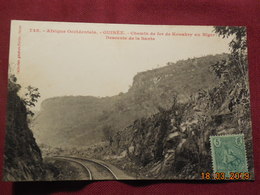 Carte De Guinée (chemin De Fer De Conakry Au Niger) Avec Timbre De Guinée - Cartas & Documentos