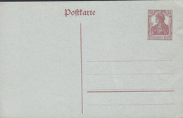 Germany Deutsches Reich Postal Stationery Ganzsache 1916 5½ Pf. Germania Postkarte (Unused) - Cartoline