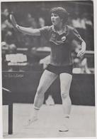 Sport Tennis De Table Eva Ferenczi  Championne D'europe Junior 1978 - Tennis De Table