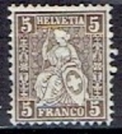 SWITZERLAND #  FROM 1862 STAMPWORLD 21** - Ungebraucht