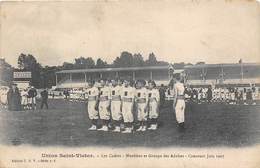 27-VERNON- UNION SAINT-VICTOR- LES CADETS- MONITEUR ET GROUPE DES ADULTES- CONCOURS JUIN 1907 - Vernon