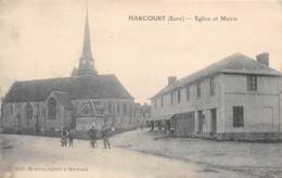 27-HARCOURT- EGLISE ET MAIRIE - Harcourt