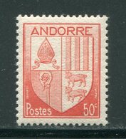 ANDORRE- Y&T N°96- Neuf Avec Charnière * - Unused Stamps