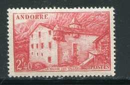 ANDORRE- Y&T N°104- Neuf Avec Charnière * - Unused Stamps