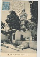 Carte-Maximum ALGERIE N° Yvert 43 (MOSQUEE SIDI ABDERRAHMAN) Obl Sp Ill - Maximumkarten