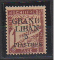 GRAND LIBAN        N°  YVERT  :   TAXE 5   NEUF AVEC  CHARNIERES      ( Ch  2/04  ) - Portomarken