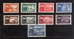 1951 - Yugoslavia - Sc. C 34 - C 42 - MNH - YU- 303 - 01 - Luchtpost