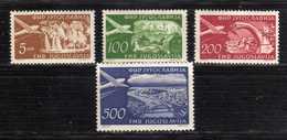 1951 - Yugoslavia - Sc. C 50 - C 53 - MNH - YU- 304 - 02 - Airmail