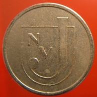 KB223-1 - NVJ Jennen Automaten N.V. - Best N.B. - WM 22.5mm - Koffie Machine Penning - Coffee Machine Token - Firma's