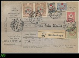 TURKEY ,EARLY OTTOMAN SPECIALIZED FOR SPECIALIST, SEE..Paketkarte Nach Wien - Covers & Documents