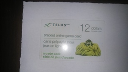 Canada-(00000000110633)-telus-(52)-(12$)-prepiad Mint Card(card Board)+1card Prepiad Free - Canada