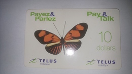 Canada-(100101966355)-payez & Parlez-(54)-(10$)-prepiad Used Card(card Board)+1card Prepiad Free - Canada