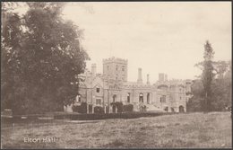 Elton Hall, Elton, Cambridgeshire, C.1930s - Alfred King Postcard - Altri & Non Classificati