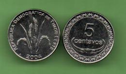 TIMOR DEL ESTE - 5 CENTAVOS  KM2 - Timor