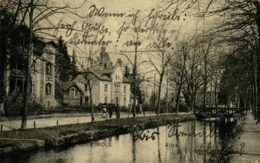 Detmold, Allee, Häuser, 1907 - Detmold
