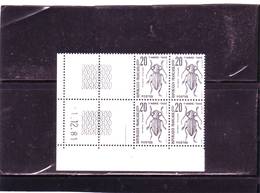 TIMBRE TAXE N°104 - 0,20F INSECTE - 1.12.1981 - ( Trait) - Postage Due