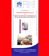 Nuovo - VATICANO - 2019 - Bollettino Ufficiale - Volume Filatelico - Busta Filatelico-numismatica - BFN 02 - Storia Postale